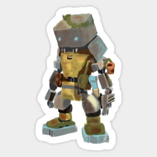 Ziggy the Robot Sticker